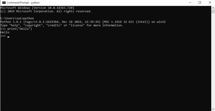install python on windows python on windows